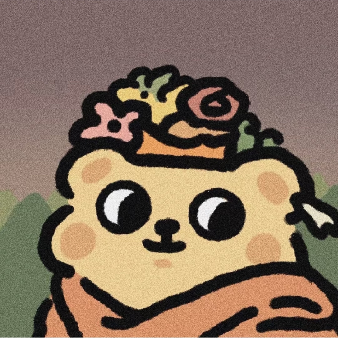 Frida's Self-portrait with a thorn necklace